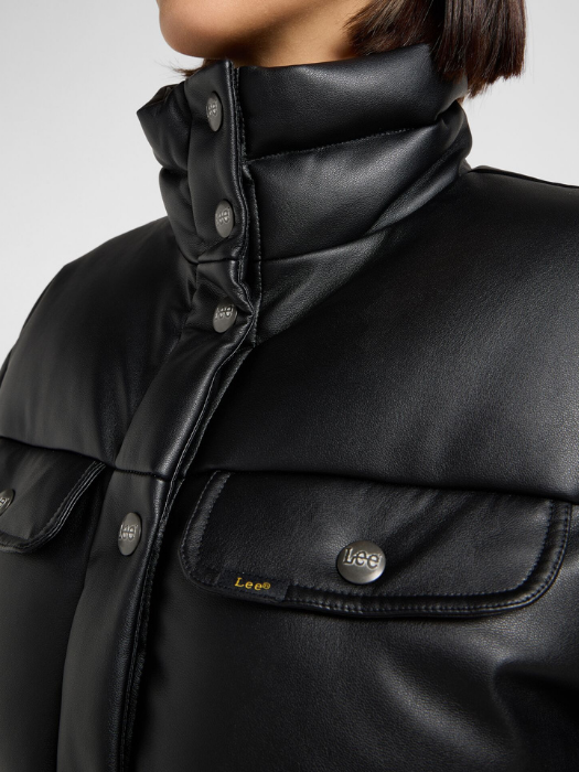 Lee Geaca Neagra Relaxed Femei [4]