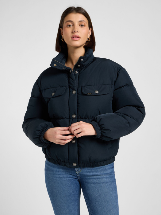 Lee Geaca Neagra Relaxed Femei [2]