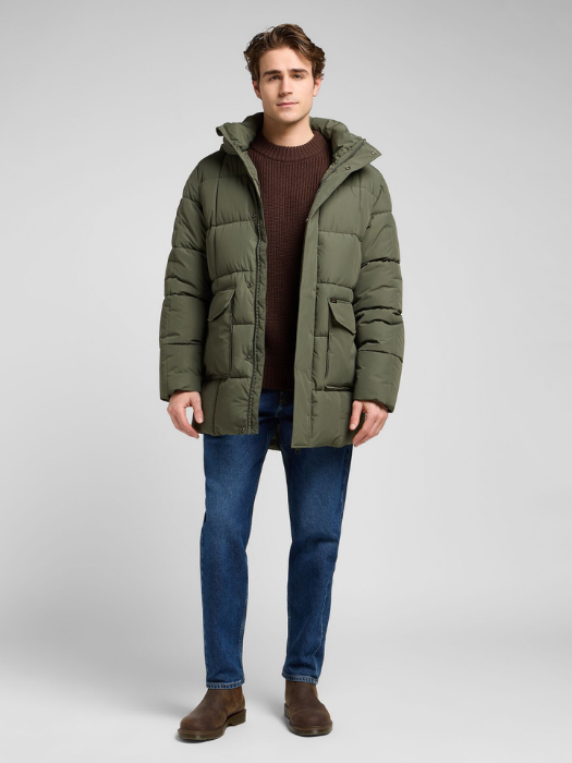 Lee Geaca Olive Regular Barbati [1]