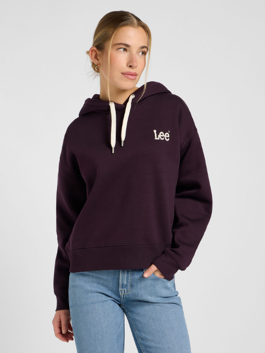 Lee Толстовка Plum Relaxed [2]