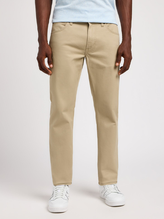Lee Pantaloni Bej Regular Straight Barbati [2]