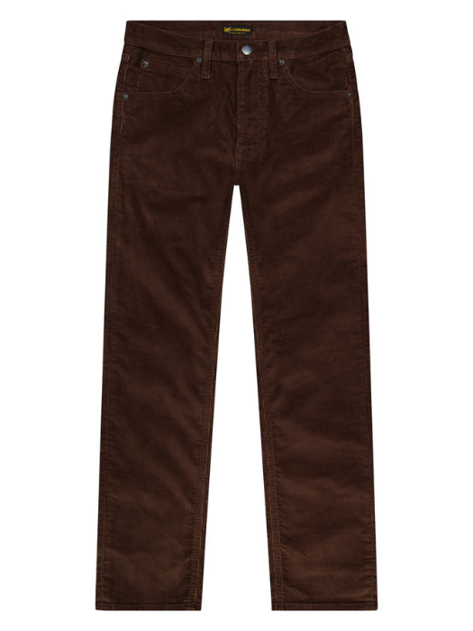 Lee Pantaloni Maro Inchis Regular Straight Barbati [6]