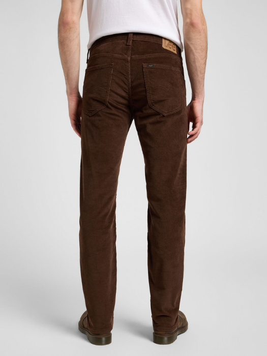 Lee Pantaloni Maro Inchis Regular Straight Barbati [3]
