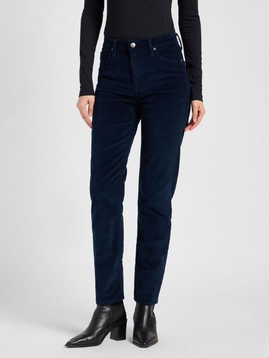 Lee Pantaloni Navy Regular Straight Femei [3]