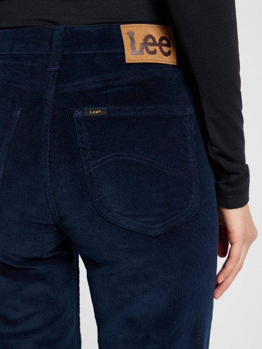 Lee Pantaloni Navy Regular Straight Femei [5]