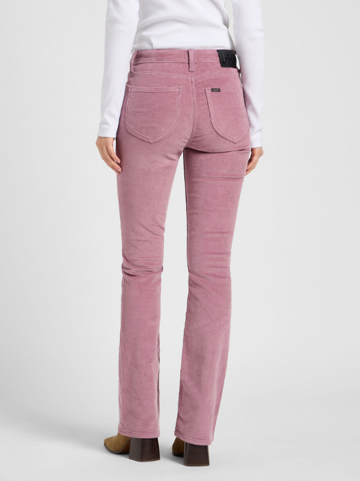 Lee Pantaloni Roz Bootcut Femei [4]