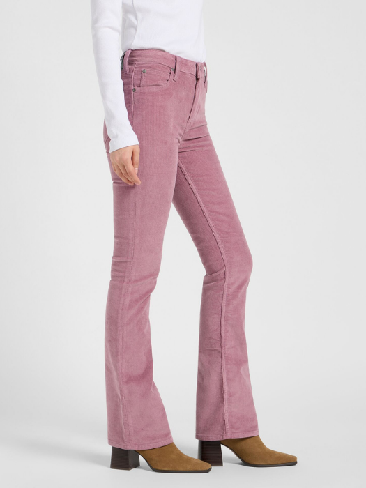 Lee Pantaloni Roz Bootcut Femei [3]