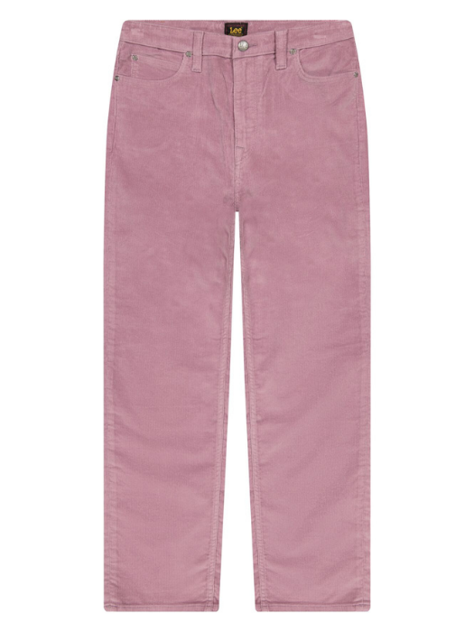Lee Pantaloni Roz Deschis Regular Straight Femei [6]