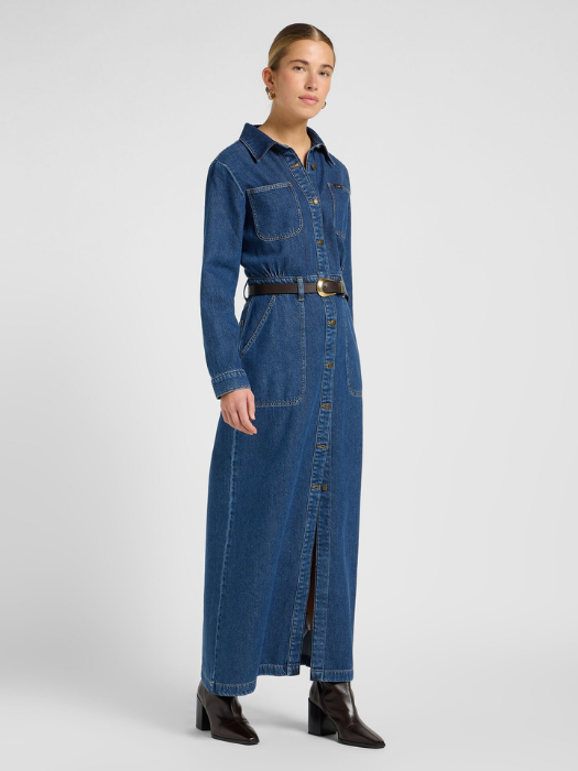 Lee Платье Blue Regular [2]