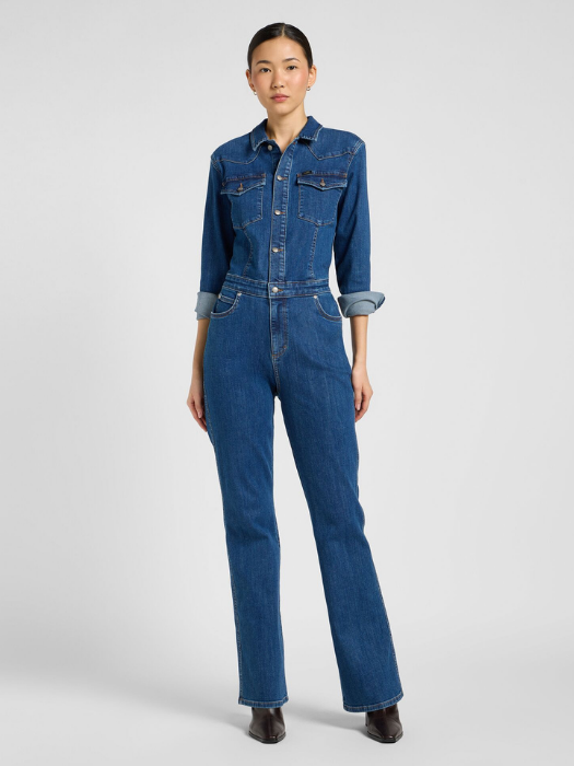 Lee Salopeta-Pantaloni Navy Slim Femei [1]