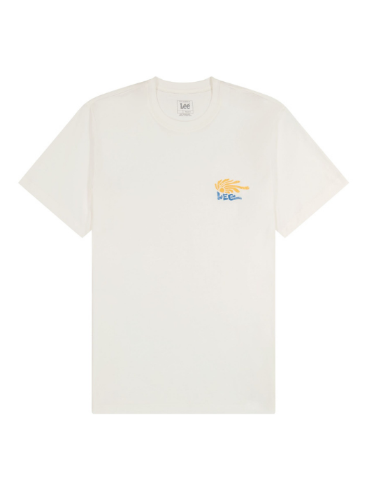 Lee Tricou Alb Regular Barbati [6]
