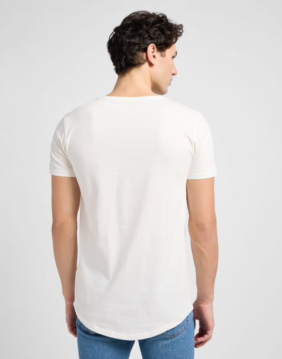 Lee Tricou Regular Alb Barbati [2]