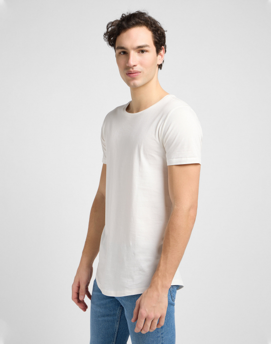 Lee Tricou Regular Alb Barbati [4]