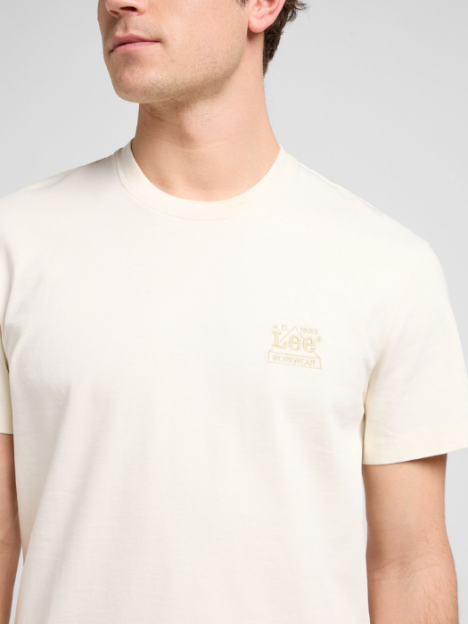 Lee Tricou Crem Relaxed Barbati [4]