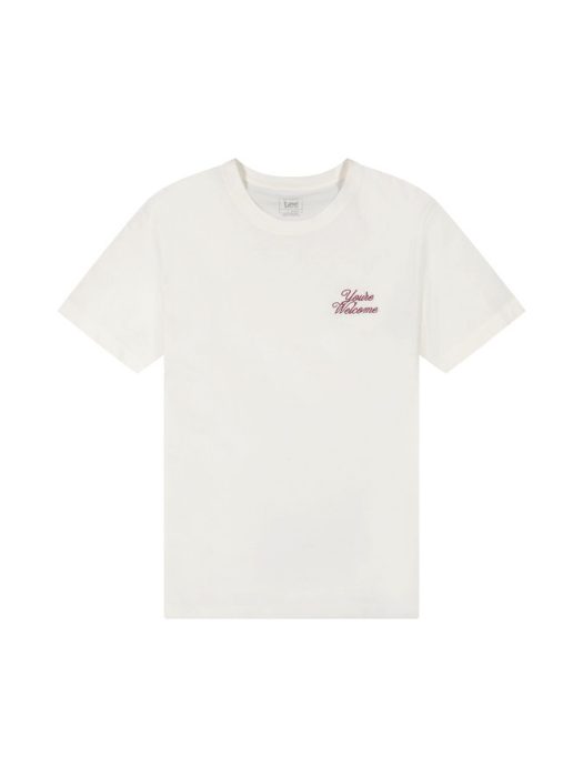 Lee Tricou Alb Relaxed Barbati [6]