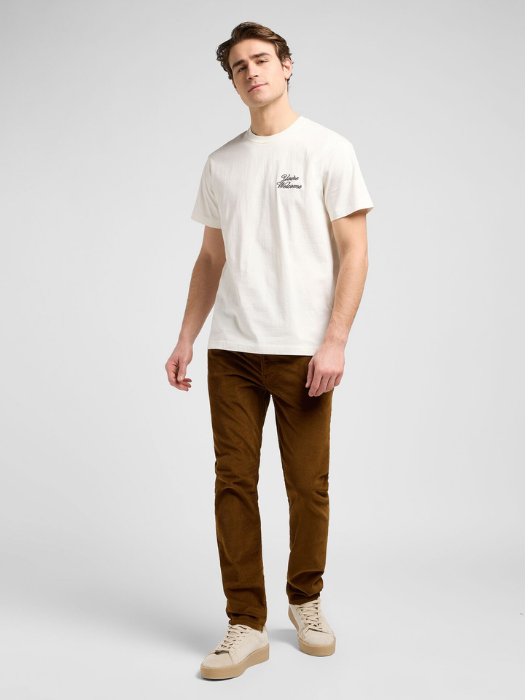 Lee Tricou Alb Relaxed Barbati [1]