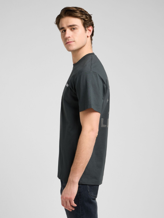 Lee Tricou Antracit Relaxed Barbati [3]