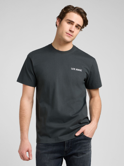 Lee Tricou Antracit Relaxed Barbati [2]