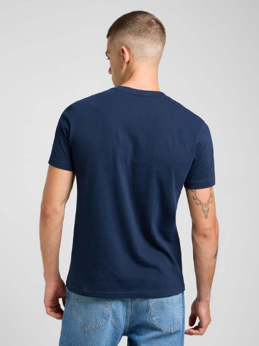 Lee Tricou Albastru Regular Barbati [4]