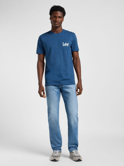 Lee Tricou Albastru Regular Barbati [5]