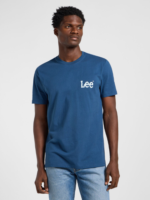 Lee Tricou Albastru Regular Barbati [1]