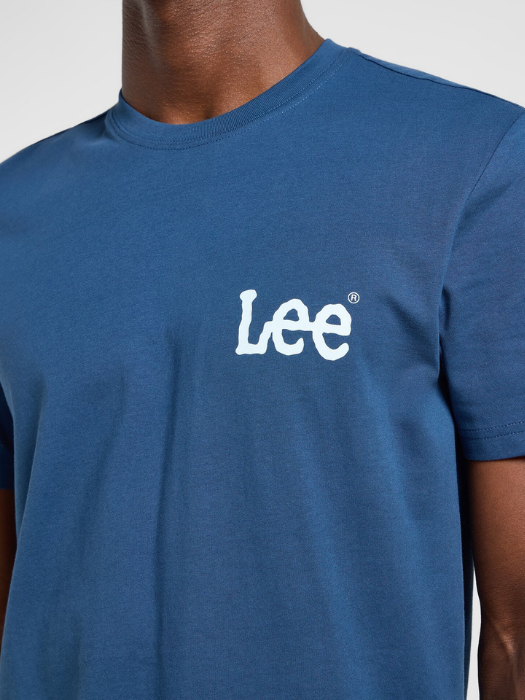 Lee Tricou Albastru Regular Barbati [4]