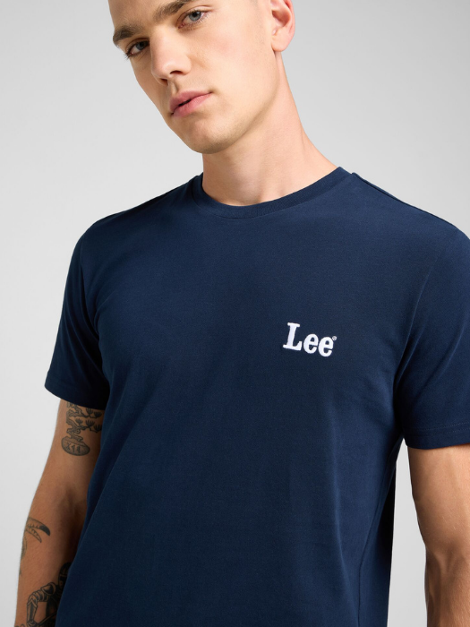 Lee Tricou Albastru Regular Barbati [5]