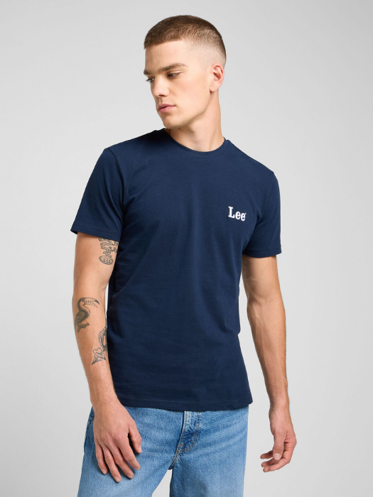 Lee Tricou Albastru Regular Barbati [2]