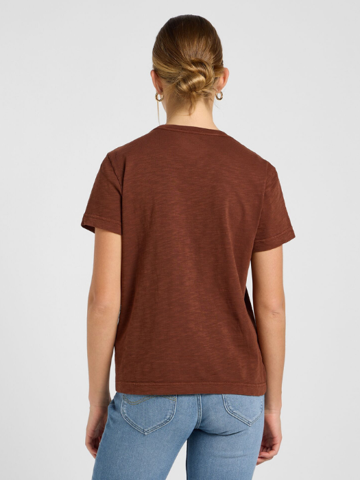 Lee Tricou Maro Inchis Regular Femei [4]