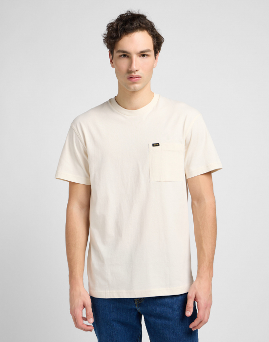 Lee Tricou Relaxed Ecru Barbati [1]