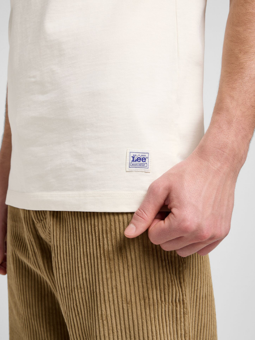 Lee Tricou Crem Relaxed Barbati [5]