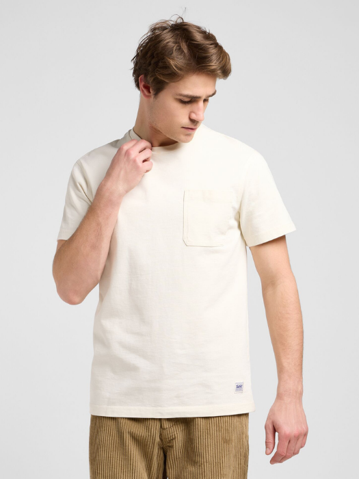 Lee Tricou Crem Relaxed Barbati [1]