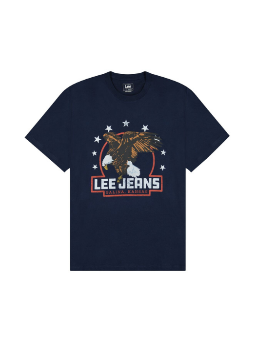 Lee Tricou Navy Regular Barbati [6]