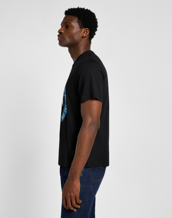 Lee Tricou Regular Negru Barbati [4]