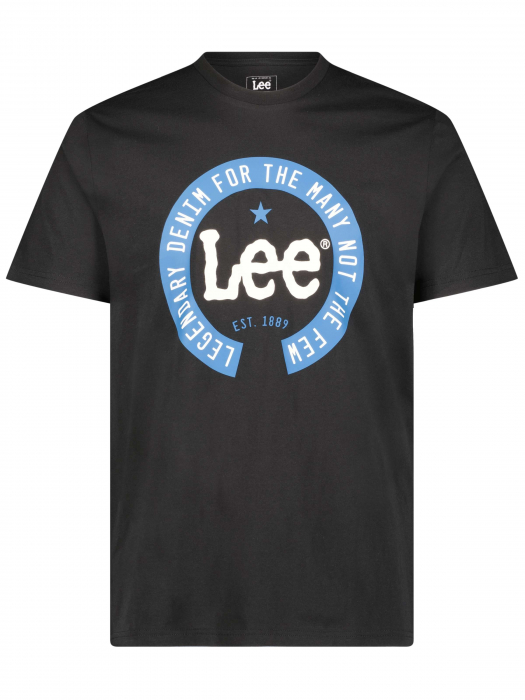Lee Tricou Regular Negru Barbati [6]
