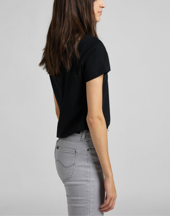 Lee Tricou Negru Regular Femei [5]