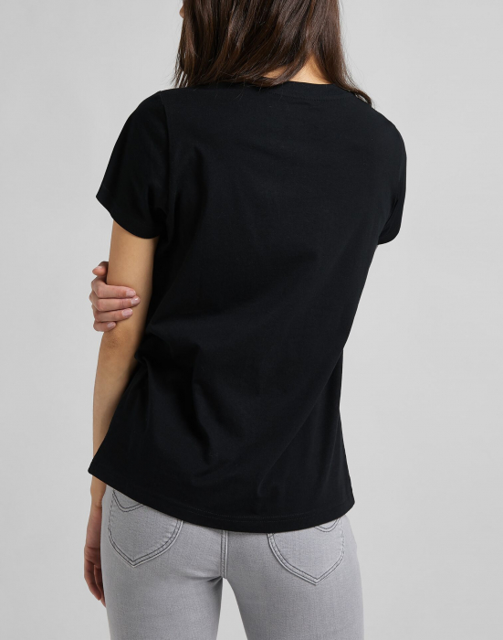 Lee Tricou Negru Regular Femei [3]