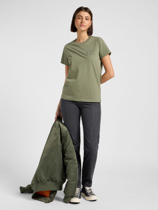 Lee Футболка Olive Regular [1]