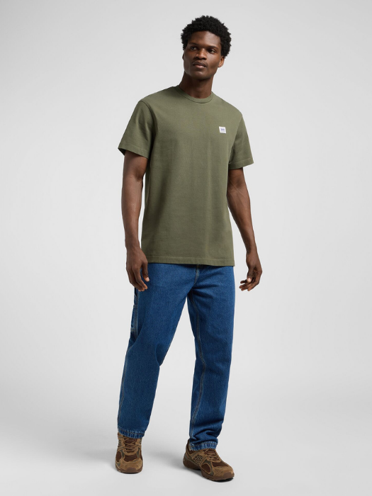Lee Tricou Verde Masliniu Relaxed Barbati [1]
