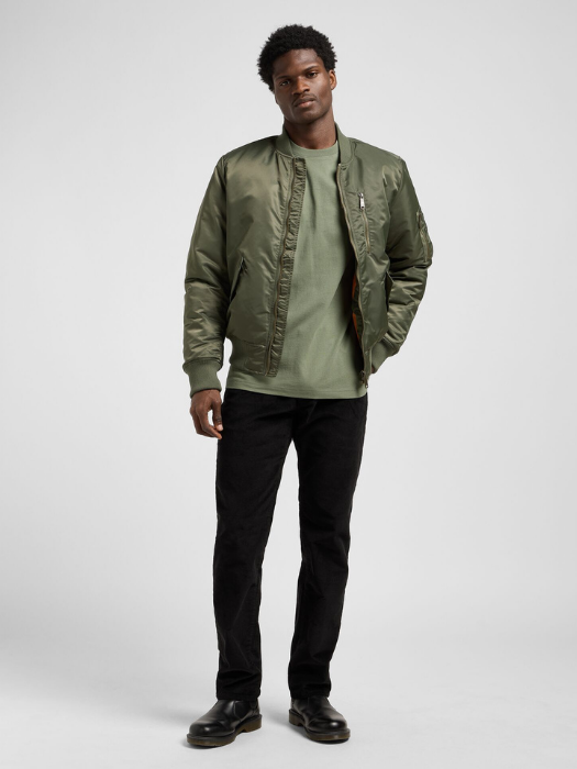 Lee Tricou Haki Relaxed Barbati [5]