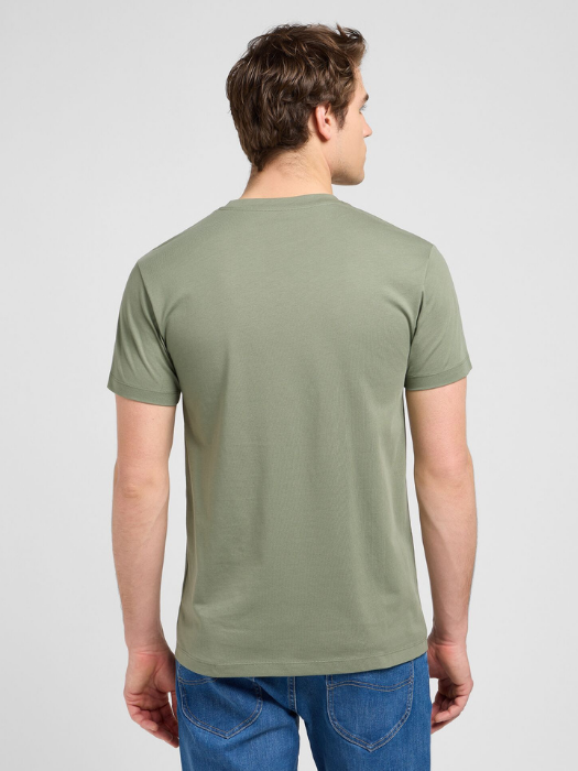Lee Tricou Verde Masliniu Slim Barbati [3]