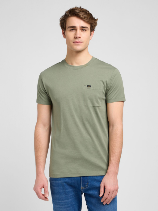 Lee Tricou Verde Masliniu Slim Barbati [1]