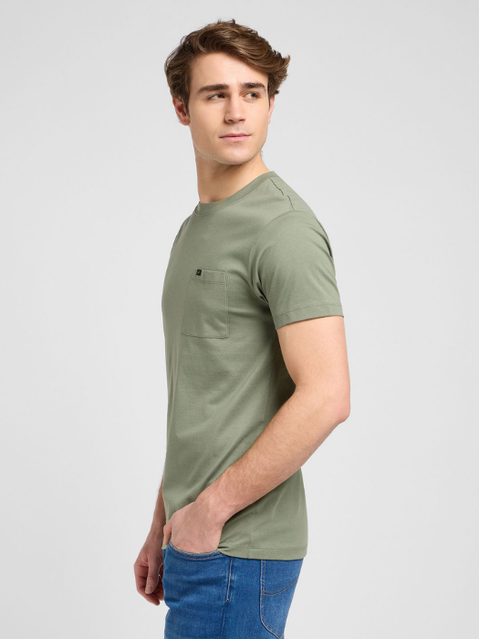 Lee Tricou Verde Masliniu Slim Barbati [2]