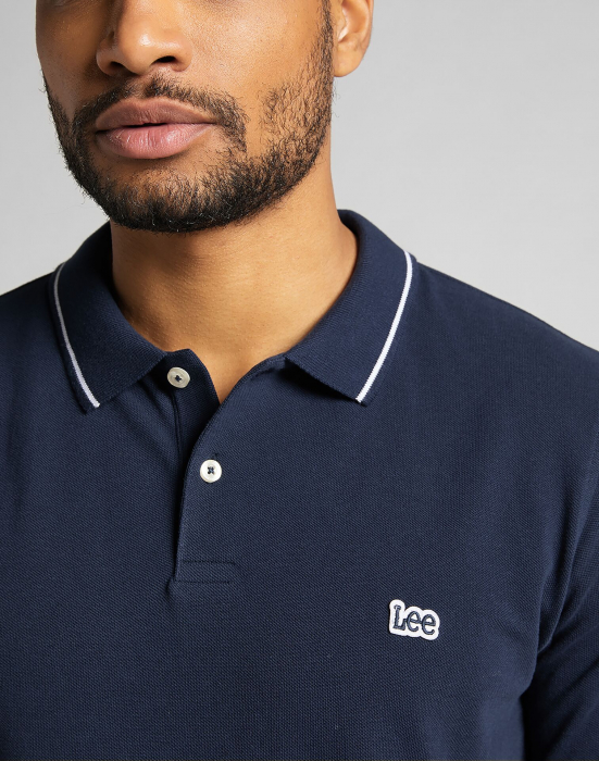Lee Tricou Polo Navy Regular Barbati [4]