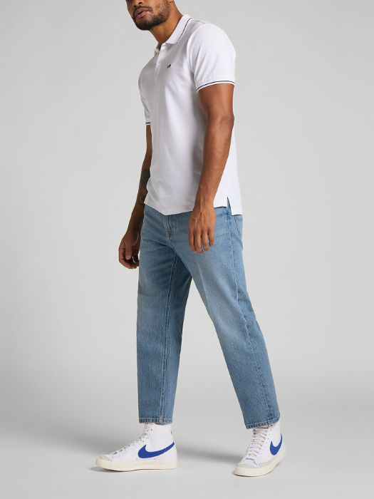 Lee Tricou Polo Alb Regular Barbati [6]