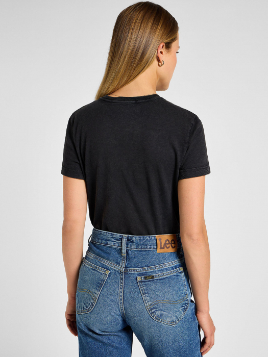 Lee Tricou Regular Unionall Black Femei [3]