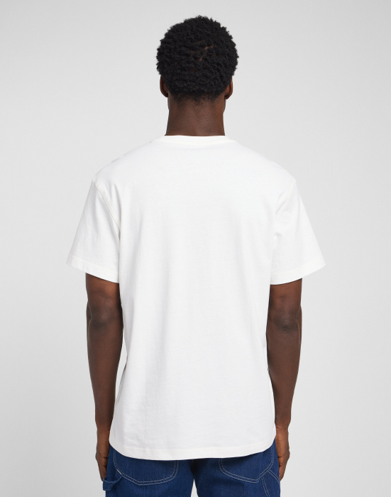 Lee Tricou Relaxed White Barbati [2]