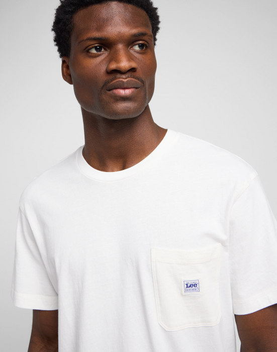 Lee Tricou Relaxed White Barbati [5]