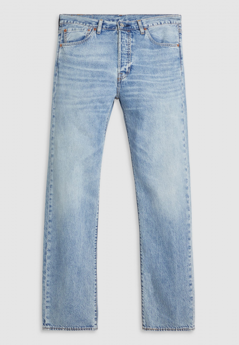 Levi's Blugi Albastri Deschisi 501 Regular Barbati [7]