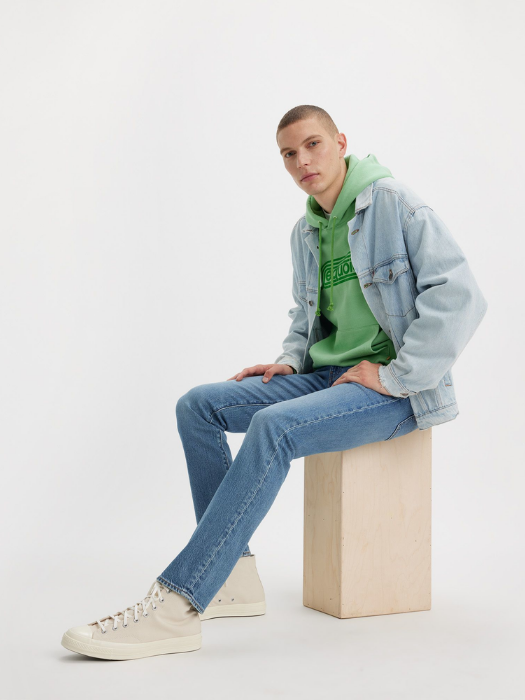 Levi's Blugi Albastri 511 Slim Barbati [5]